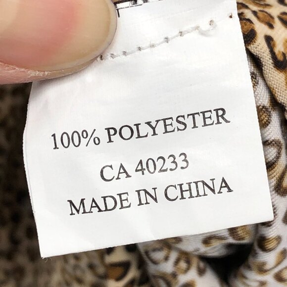 Mulberry Leopard Print Shirt size L - Picture 9 of 16